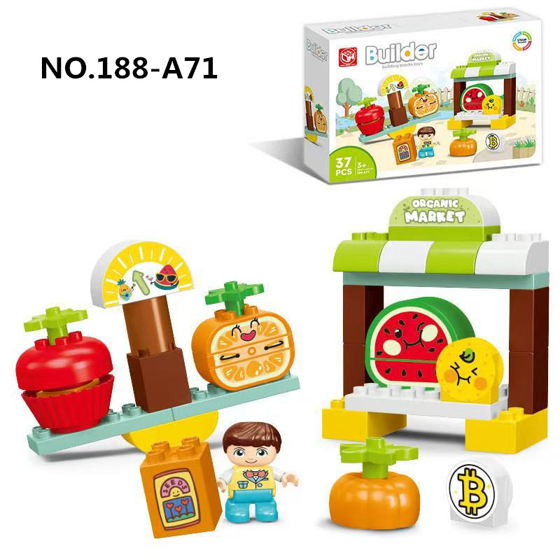 Kids Joy Education - 37pcs/set Creative Fruit Cutting Joy Series
