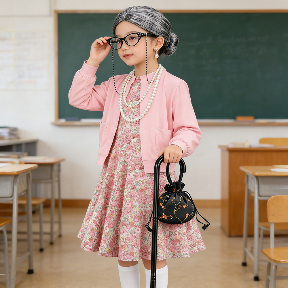 Kids Education School - 100 Days of School Theme Perform