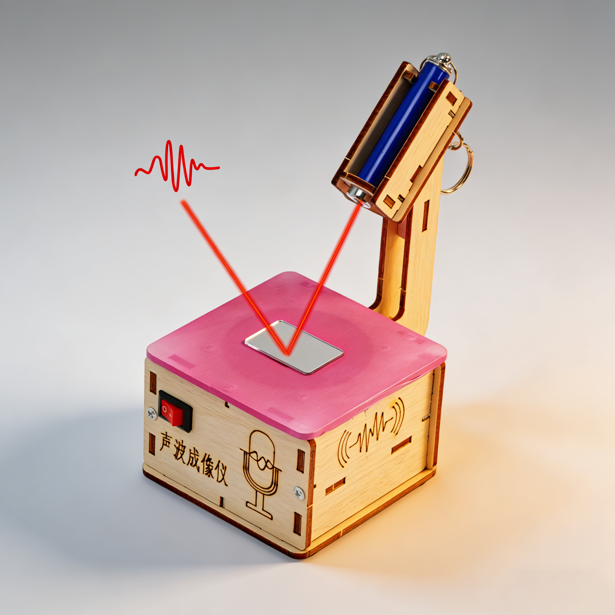 Kids Education Images - DIY Acoustic Wave Imager Physical Model