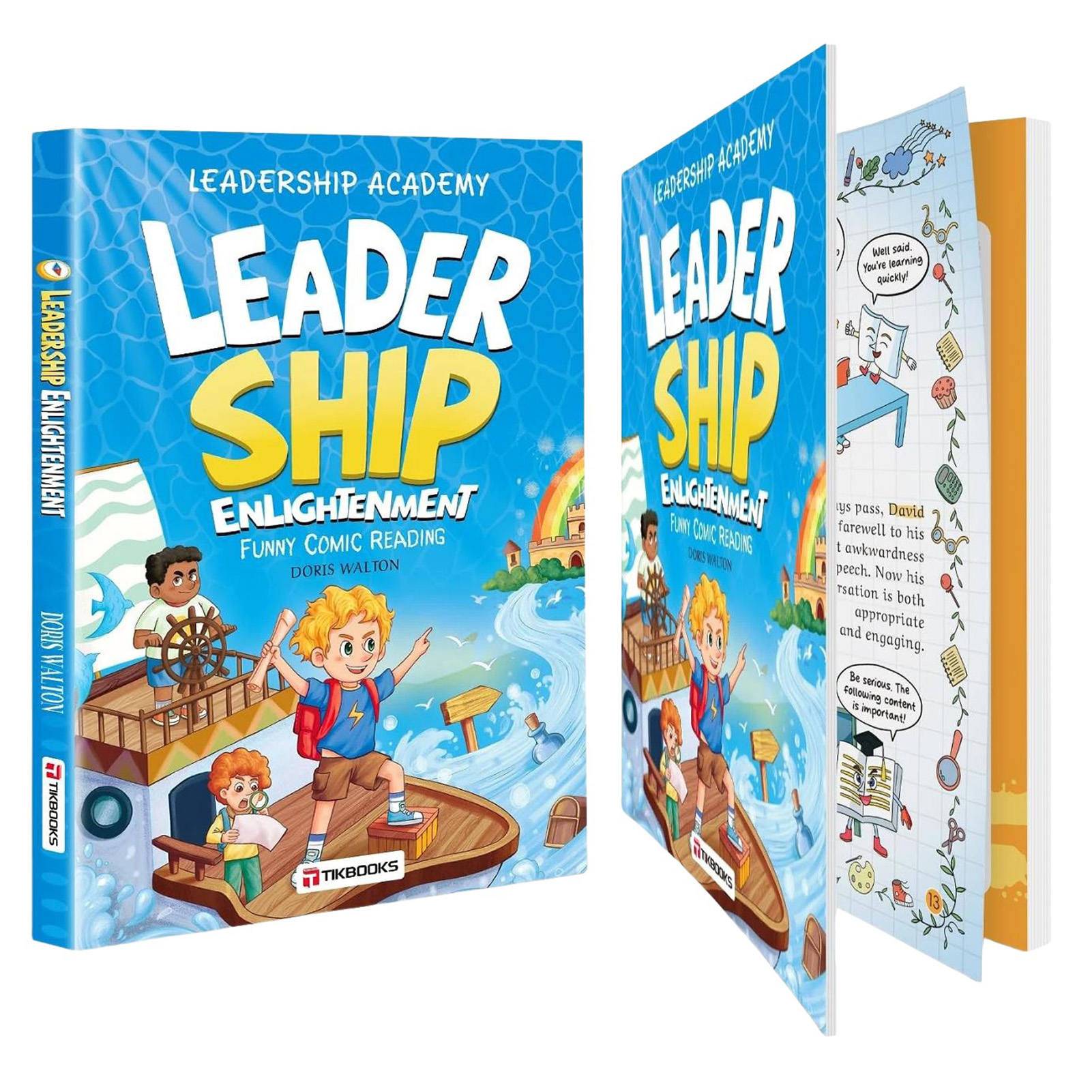 Kids Education In Us - Leadership Comic Workbook,Educational Comics for Cultivates
