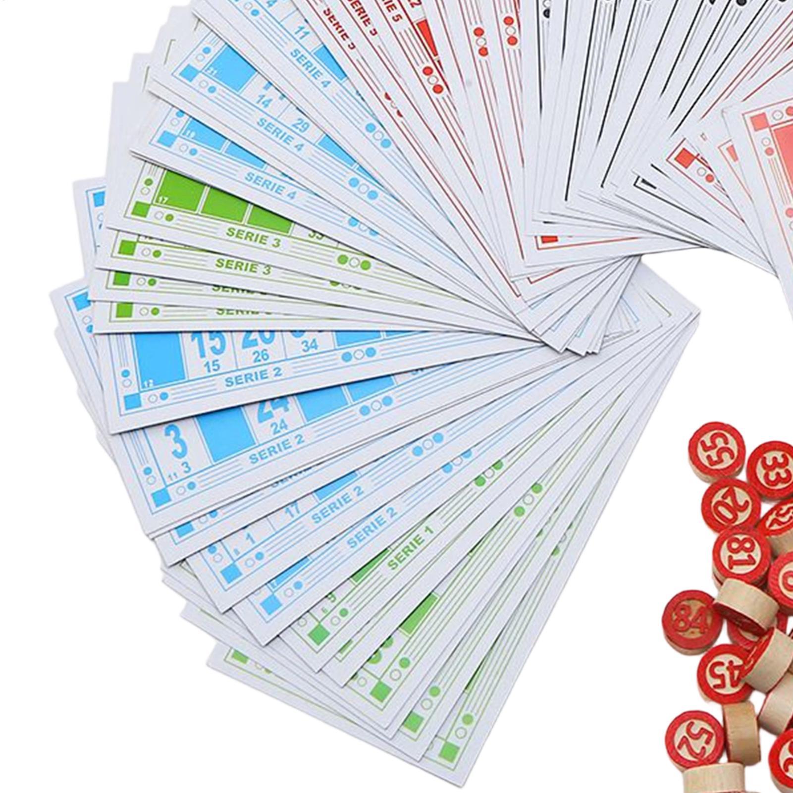 Kids Education Group - Bingo Card Game Educational Interactive Vintage