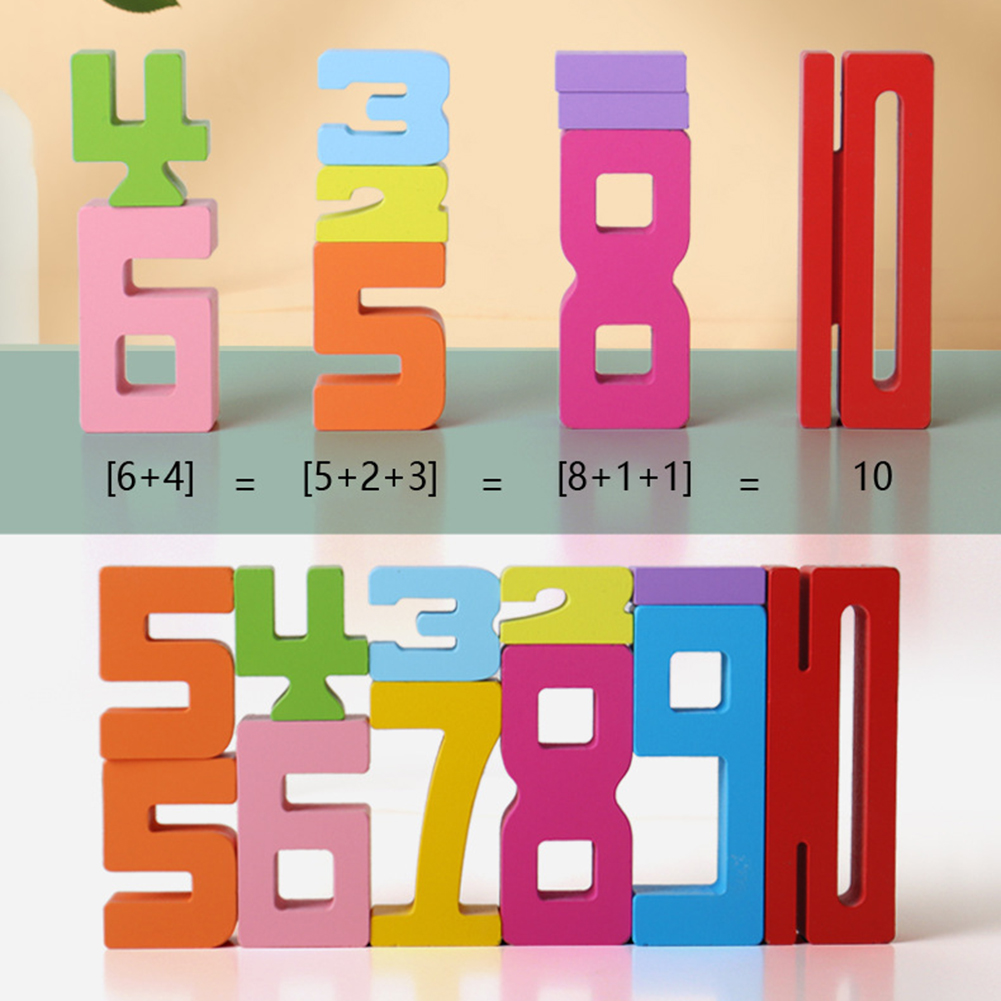 Kids Education Number - Digital Building Blocks Kids Math Toys