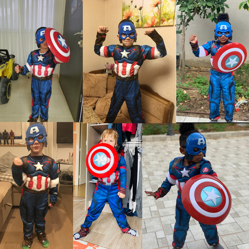 Boys' & Girls' Captain America - Kids Education School ulasan dan harga