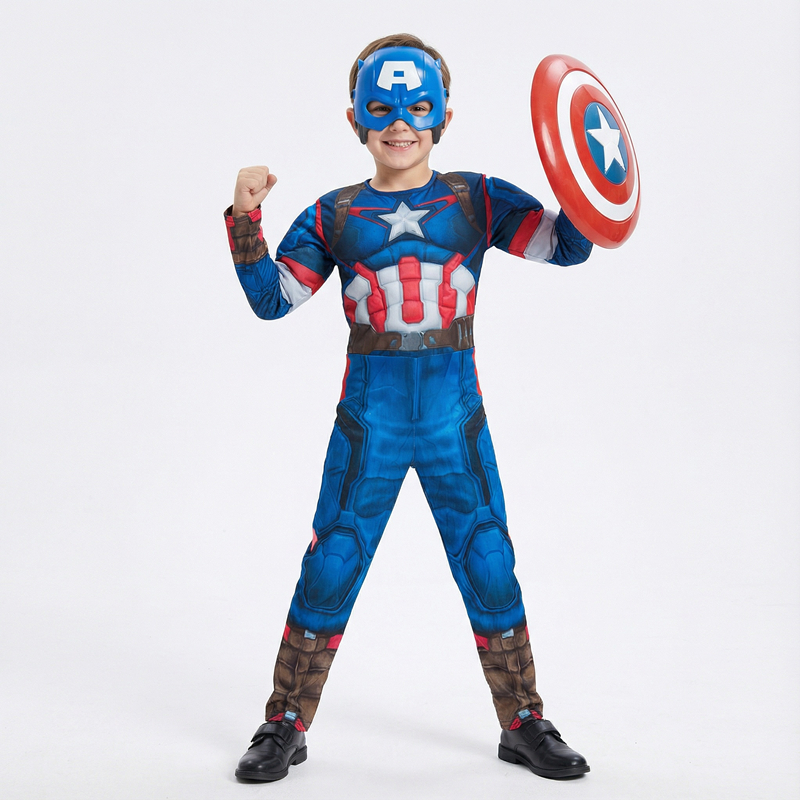 Boys' & Girls' Captain America - Kids Education School ulasan dan harga