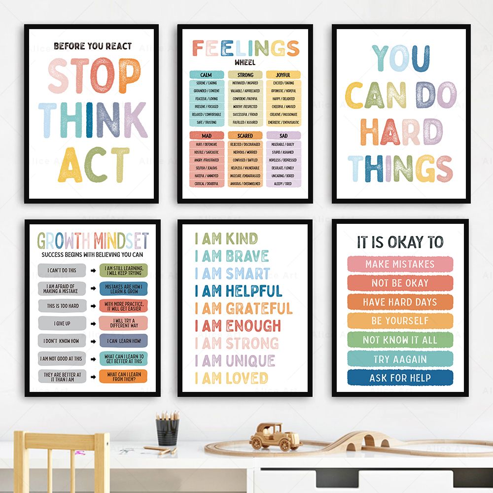 Affirmation for Kids Room Post - Kids Education Quotes ulasan dan harga