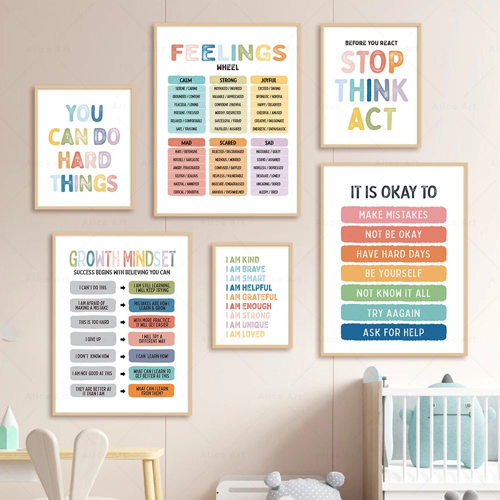 Affirmation for Kids Room Post - Kids Education Quotes ulasan dan harga