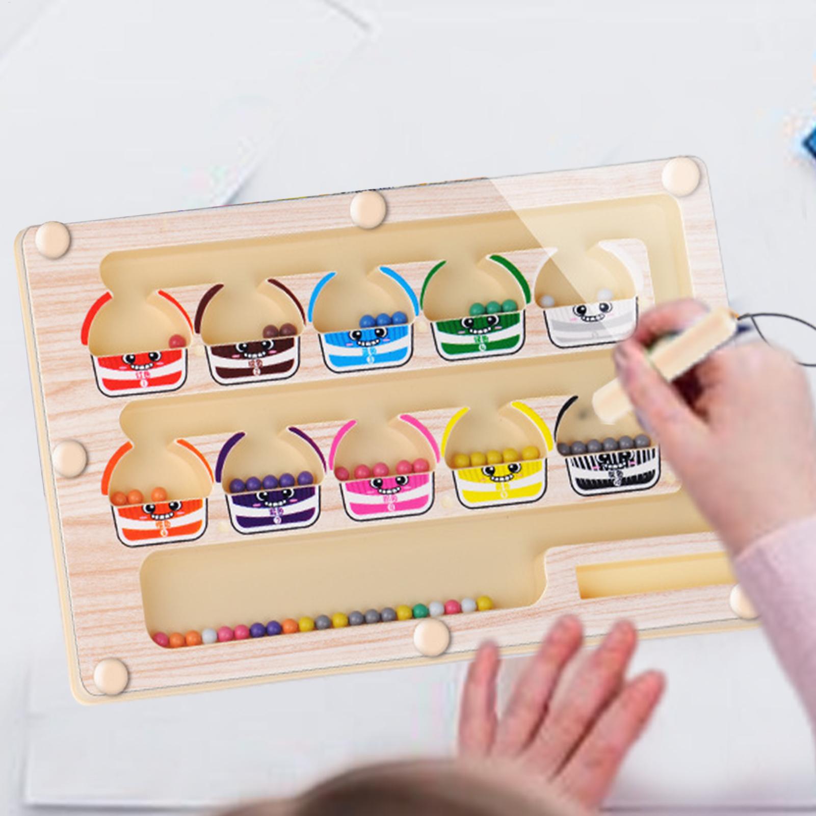Magnetic Color Number Maze Boa - Kids Education Number ulasan dan harga