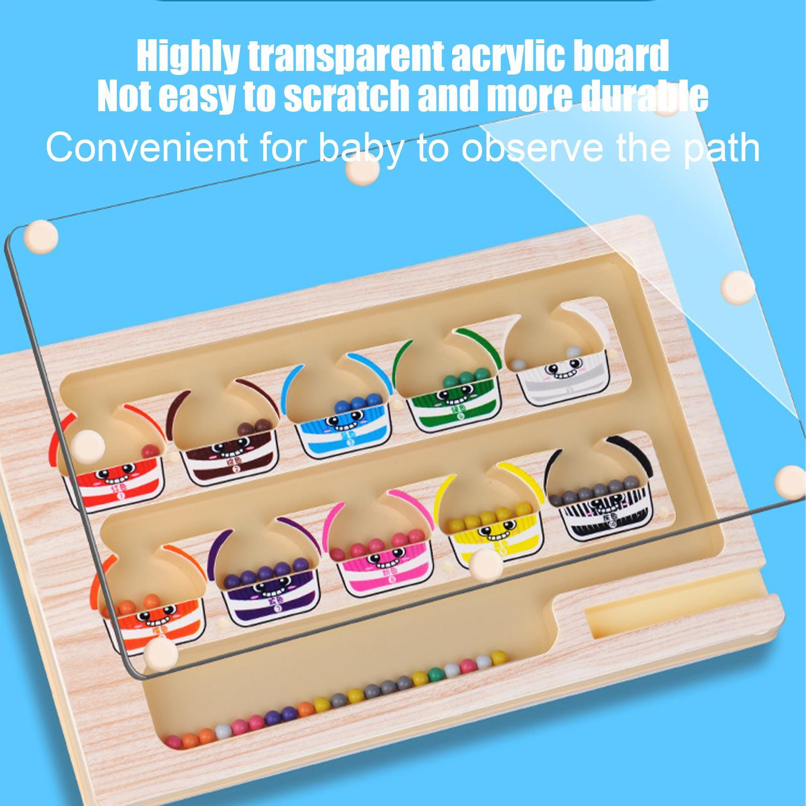 Magnetic Color Number Maze Boa - Kids Education Number ulasan dan harga
