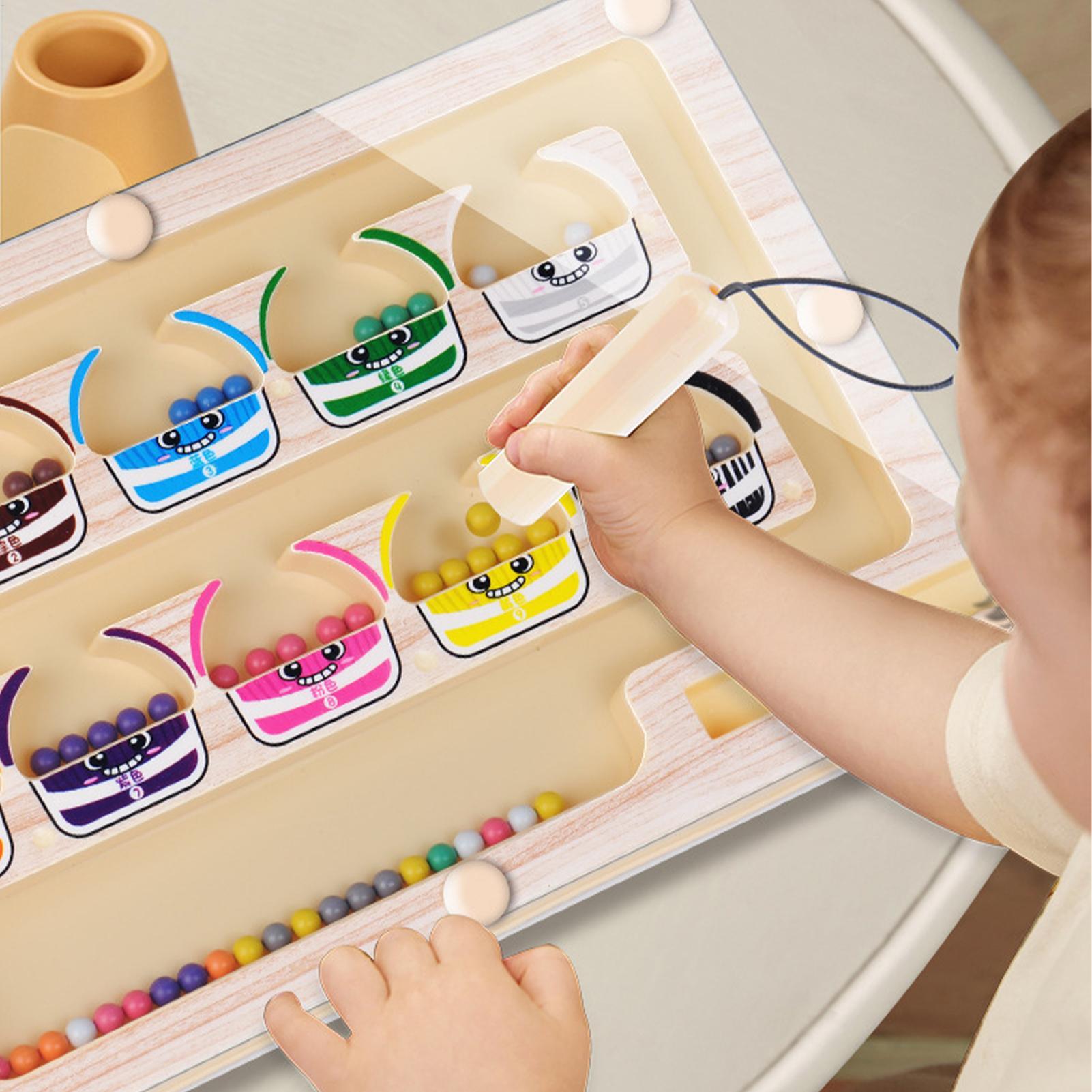 Magnetic Color Number Maze Boa - Kids Education Number ulasan dan harga