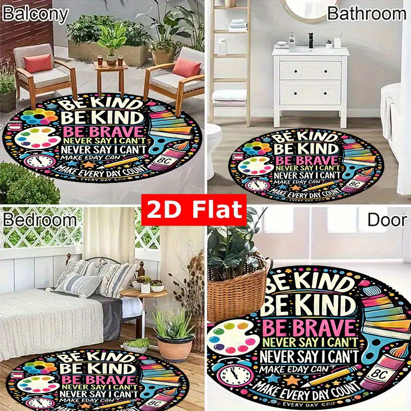 Be Kind Be Brave Motivational  - Kids Education Quotes ulasan dan harga