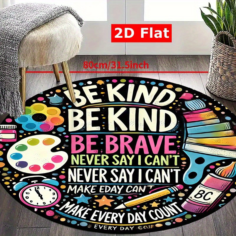 Be Kind Be Brave Motivational  - Kids Education Quotes ulasan dan harga