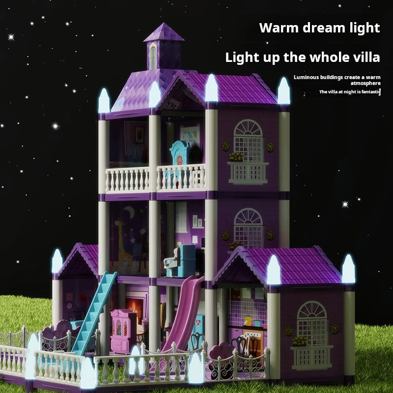 DIY Doll Houses Girls Castle A - Kids Education Images ulasan dan harga