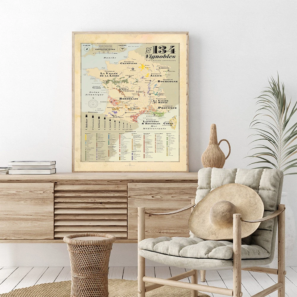 Retro Map Europe City Vines Ma - Kids Education Quotes ulasan dan harga