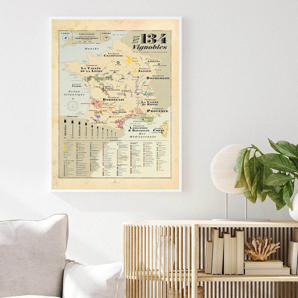 Retro Map Europe City Vines Ma - Kids Education Quotes ulasan dan harga
