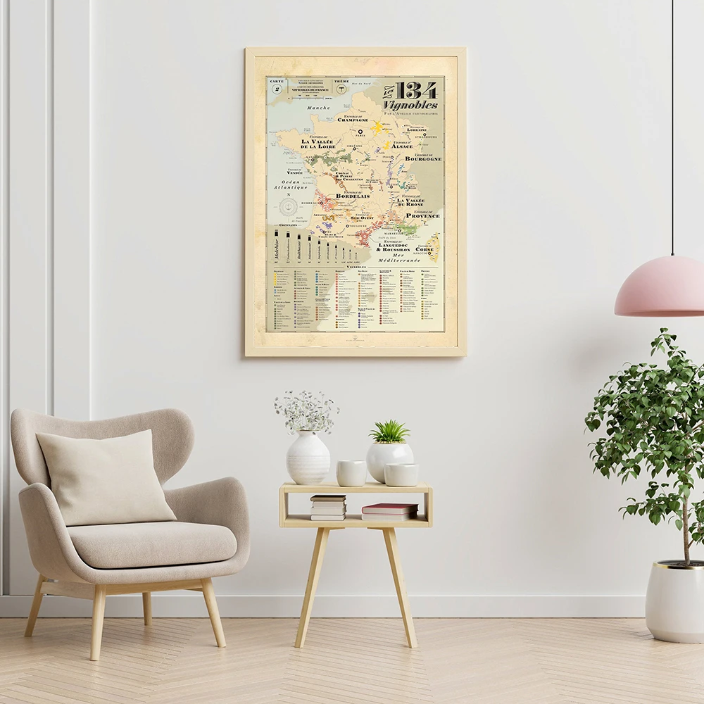 Retro Map Europe City Vines Ma - Kids Education Quotes ulasan dan harga