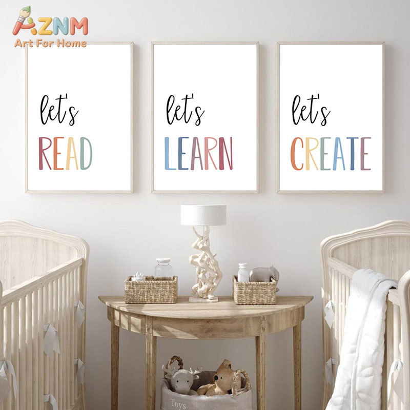 AZNM Let's Read Learn Create C - Kids Education Quotes ulasan dan harga