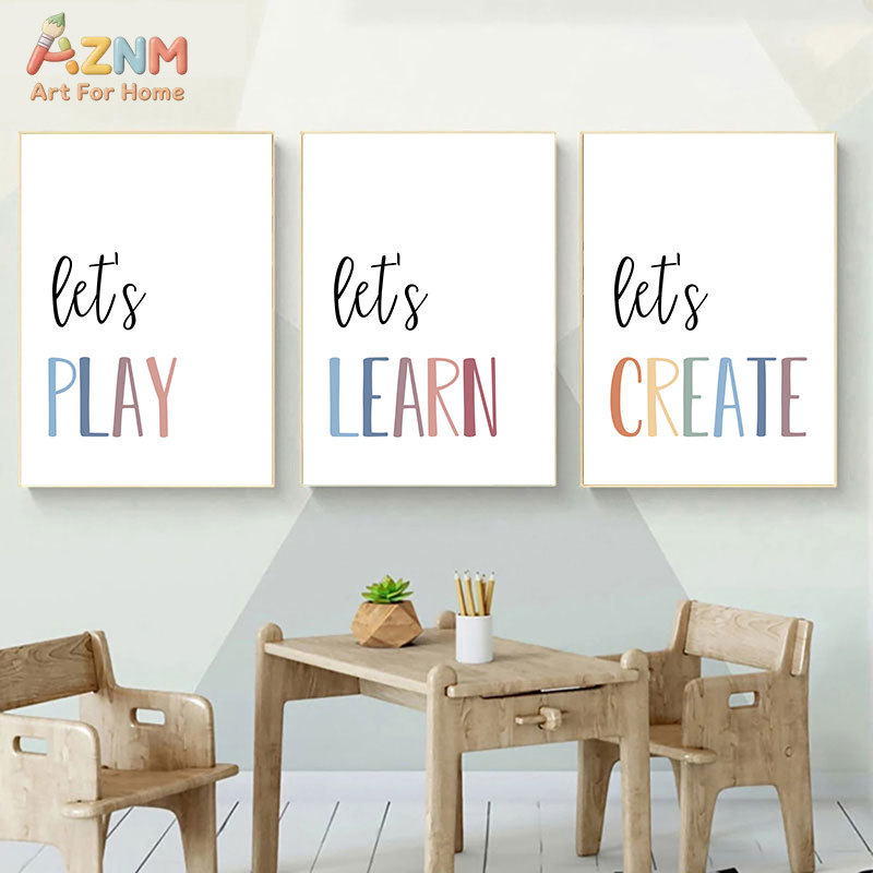 AZNM Let's Read Learn Create C - Kids Education Quotes ulasan dan harga