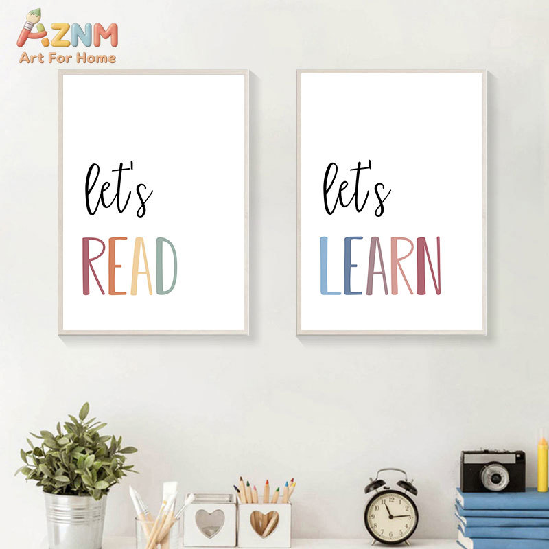 AZNM Let's Read Learn Create C - Kids Education Quotes ulasan dan harga