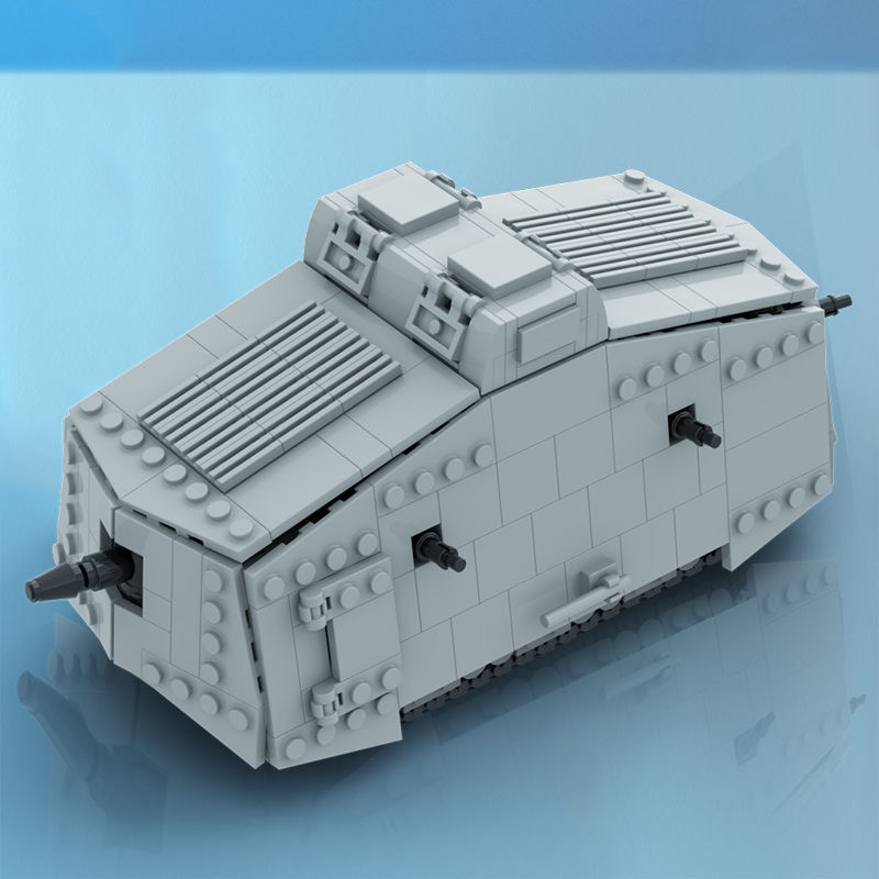 Hot WW1 Germany Military A7V C - Kids Education In Germany ulasan dan harga