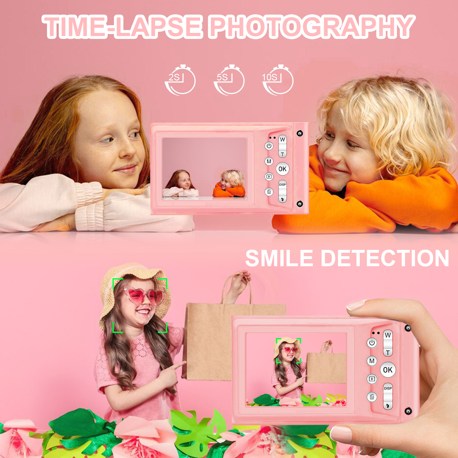 HD 1080P 2.4 inch digital Came - Kids Education Images ulasan dan harga