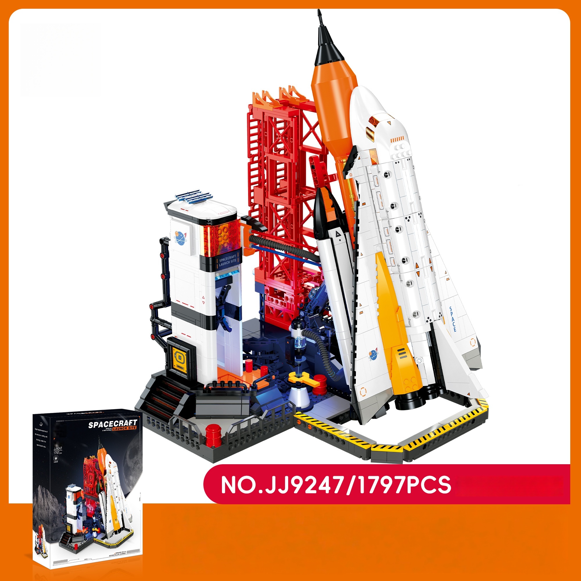 1797PCS Space Series Lighted S - Kids Education Sites ulasan dan harga