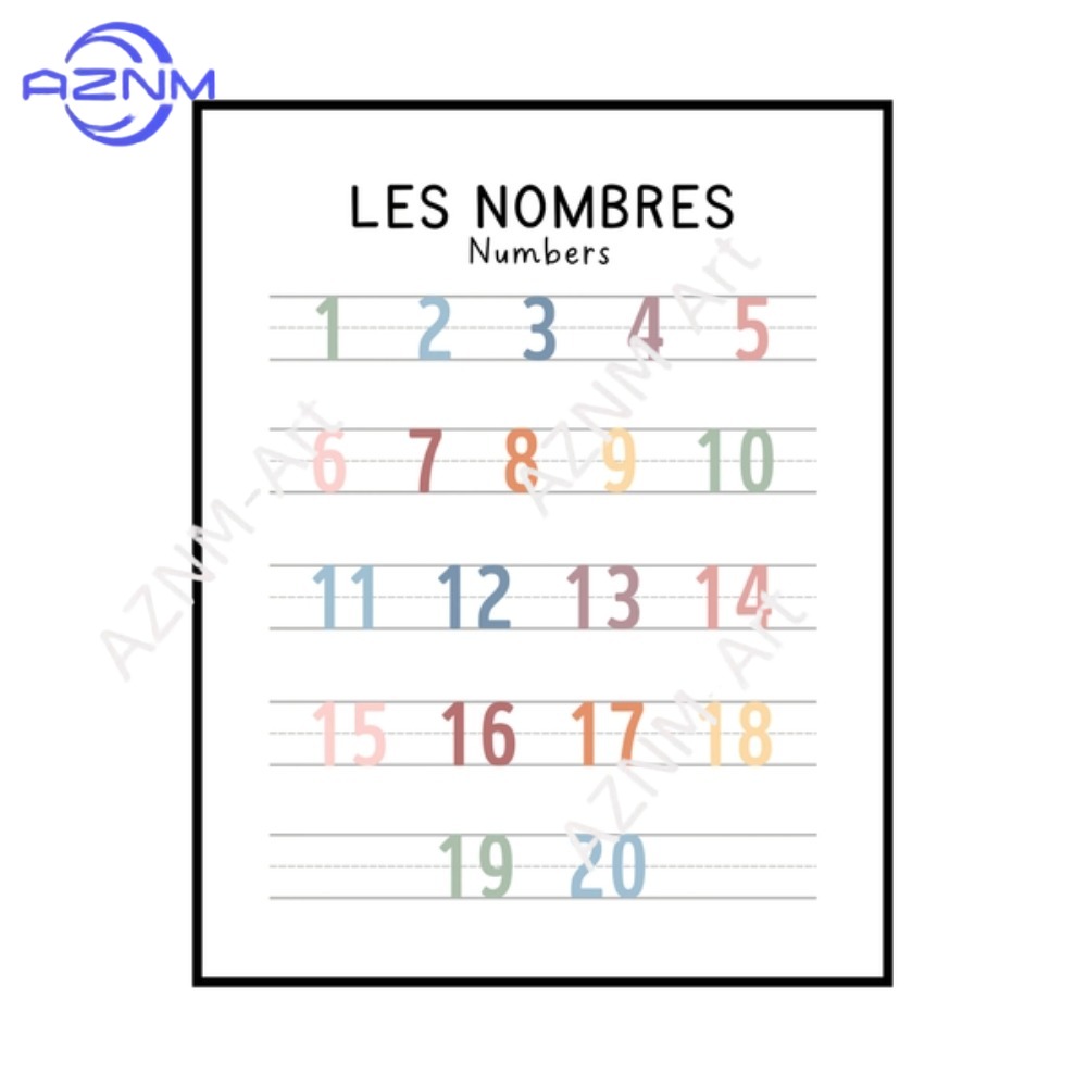 1Pc Bilingual French Education - Kids Education School ulasan dan harga