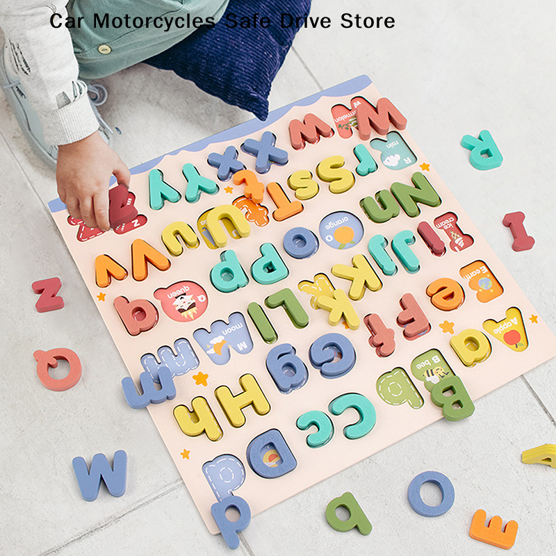 Kids Montessori Wooden English - Kids Educational Games Learn English ulasan dan harga