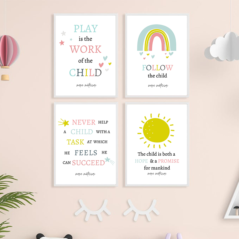 Play is the Work of A Child Qu - Kids Education Quotes ulasan dan harga