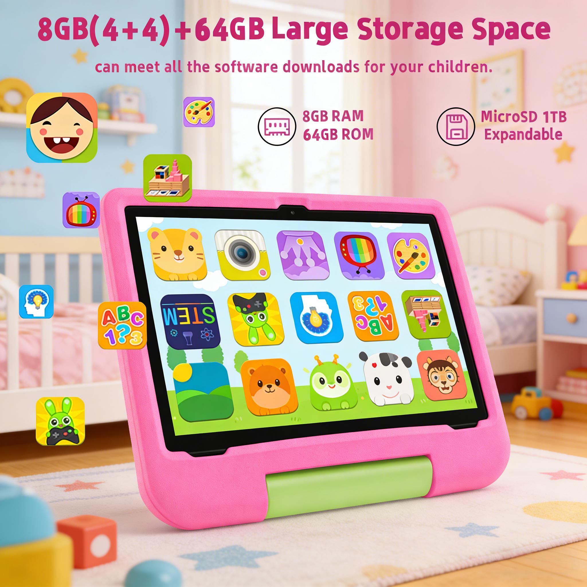 ANRY 10.1'' Kids Tablet Androi - Kids Education Games App ulasan dan harga