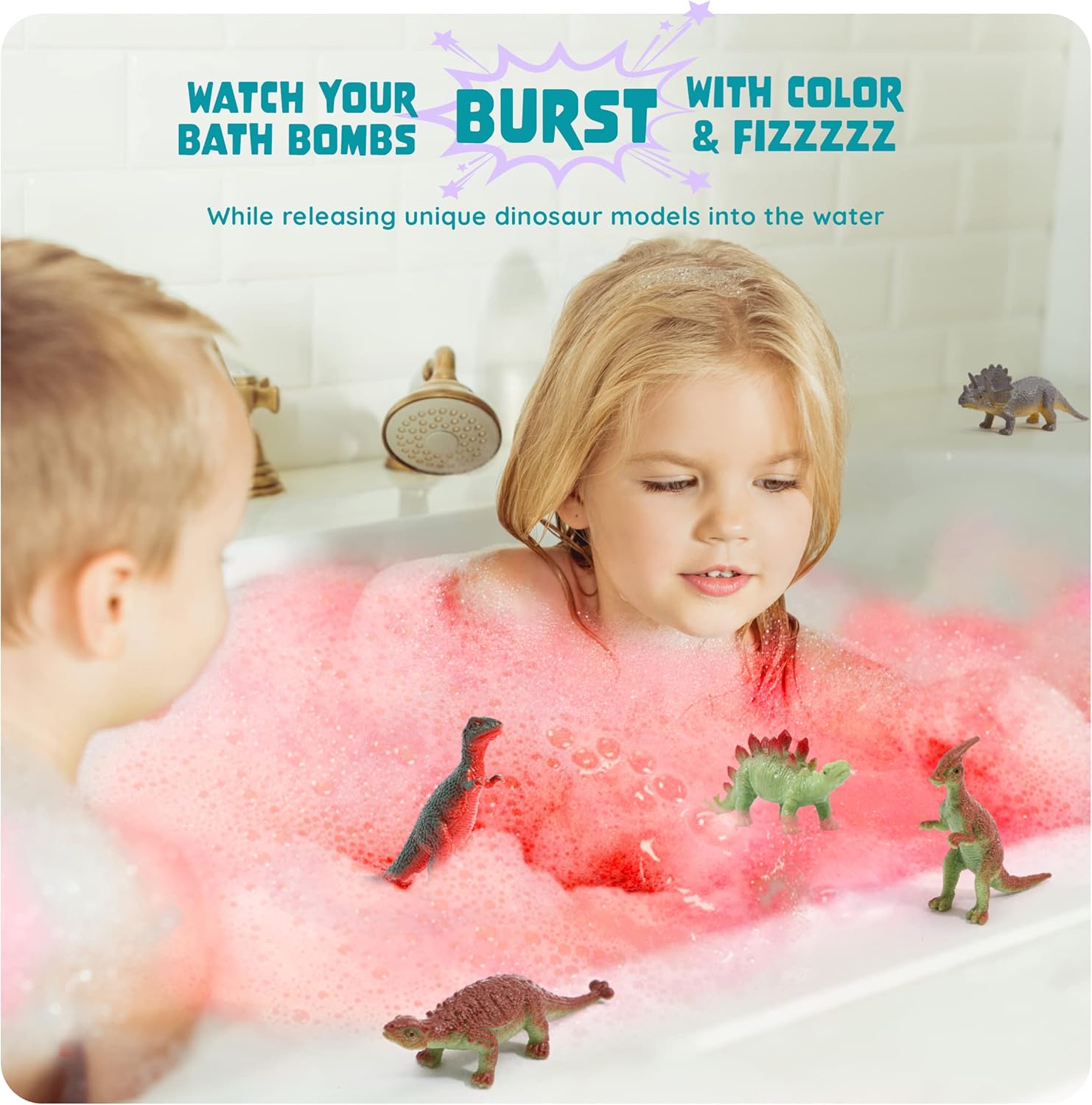 Dino Egg Bath Bombs with Surpr - Kids Education Images ulasan dan harga