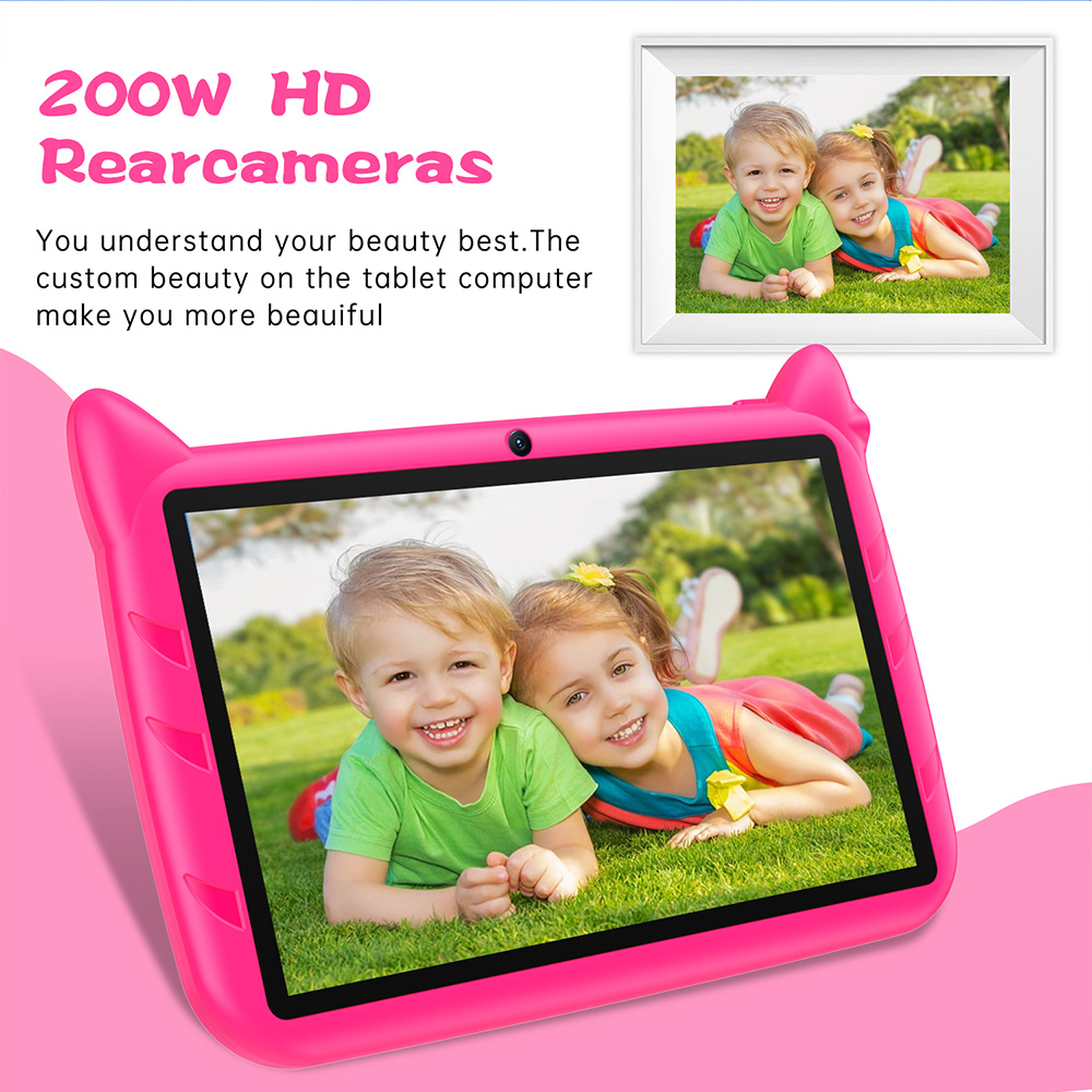 New 5G WiFi Kids Tablet 7 Inch - Kids Educational Games Learn English ulasan dan harga