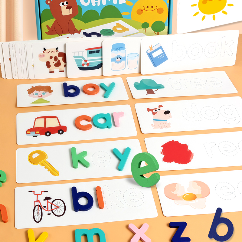 Montessori Wooden Alphabet Puz - Kids Educational Games Learn English ulasan dan harga