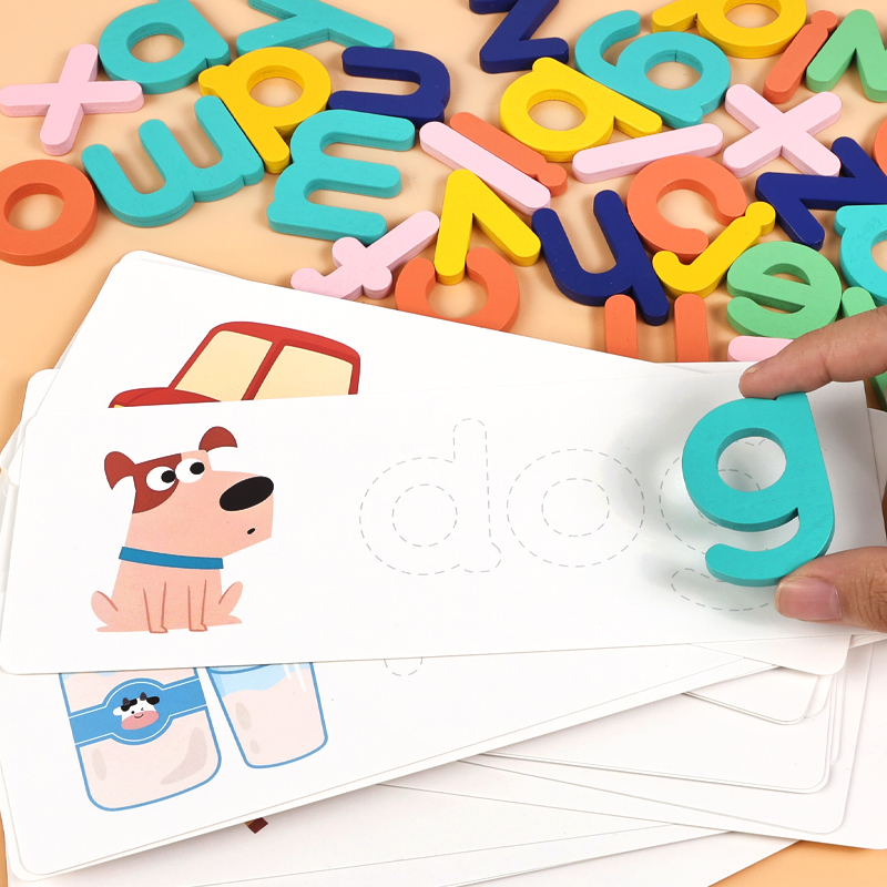 Montessori Wooden Alphabet Puz - Kids Educational Games Learn English ulasan dan harga