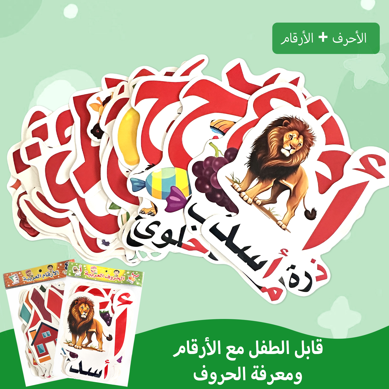 Arabic Alphabet And Number Fla - Kids Education Number ulasan dan harga