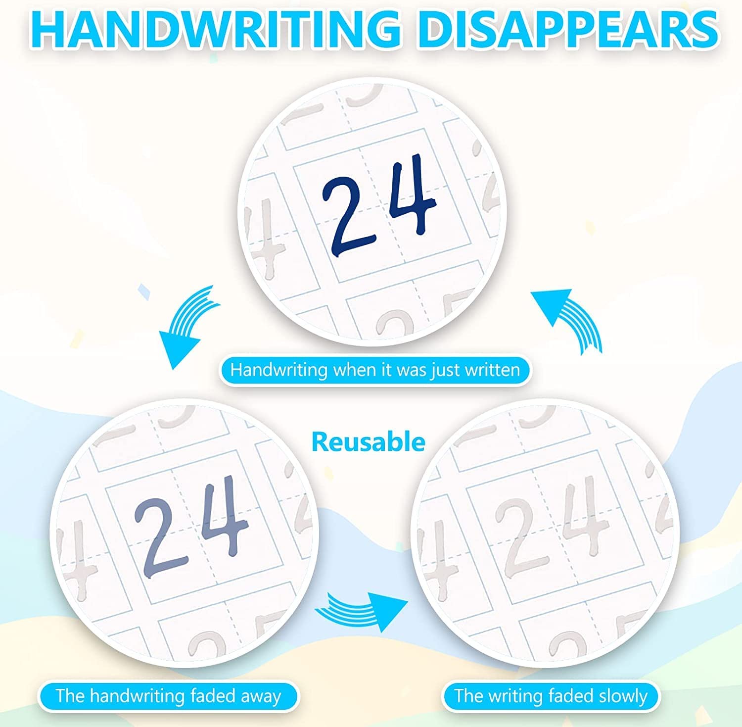 3D Calligraphy Copybook Reusab - Kids Education Number ulasan dan harga