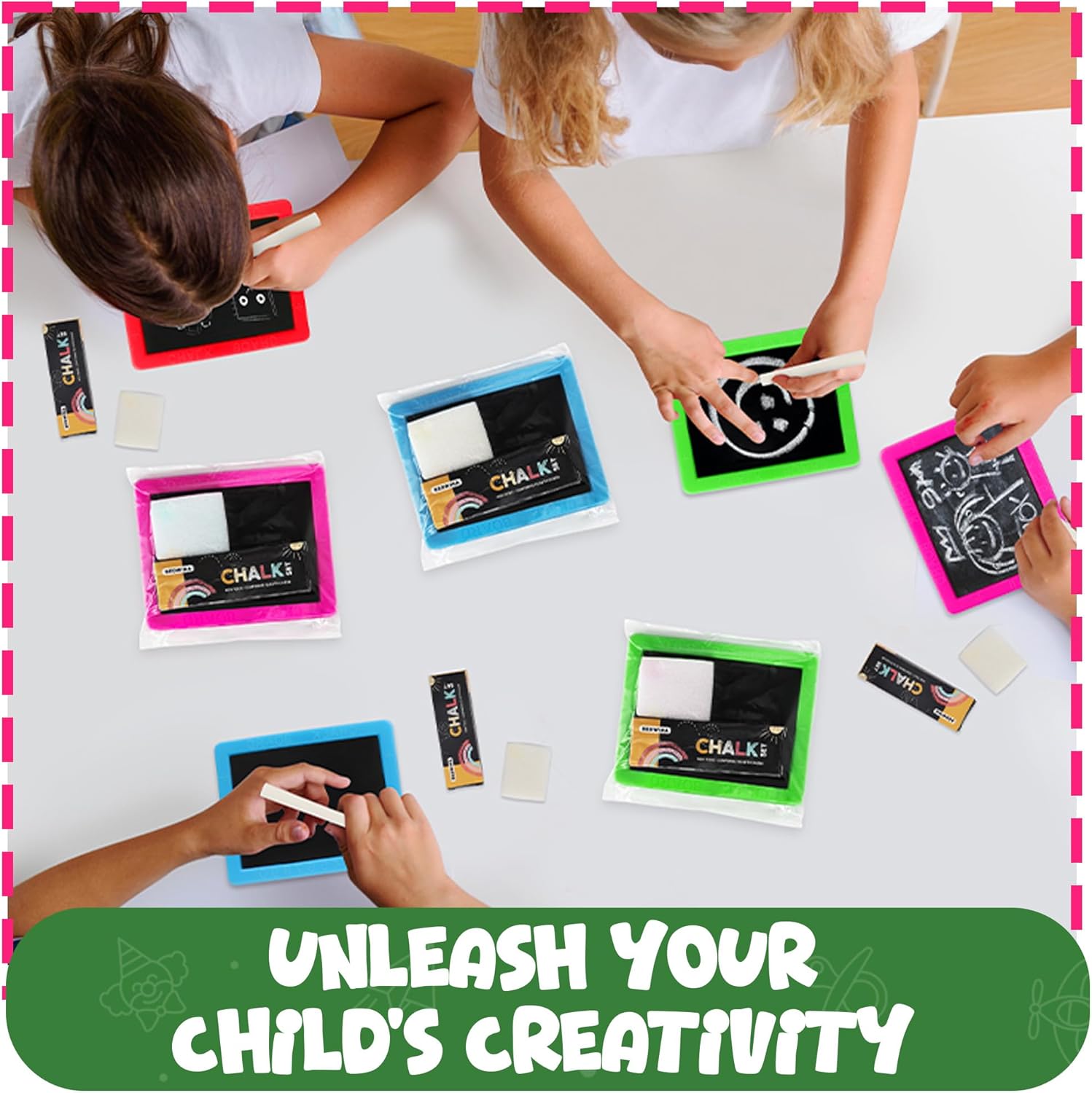 Mini Chalkboard for Kids - Pac - Kids Education Images ulasan dan harga