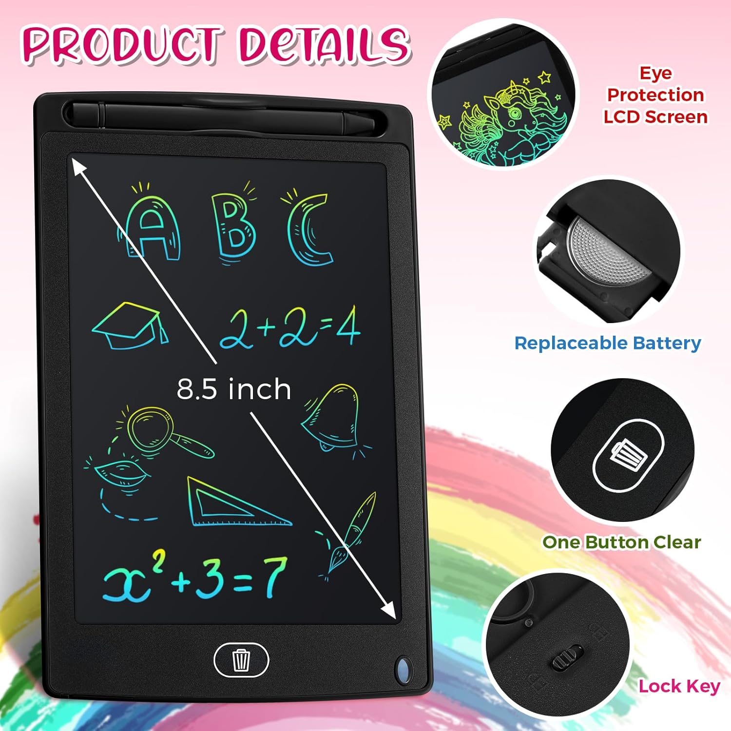 20 Pack LCD Writing Tablet for - Kids Education Images ulasan dan harga