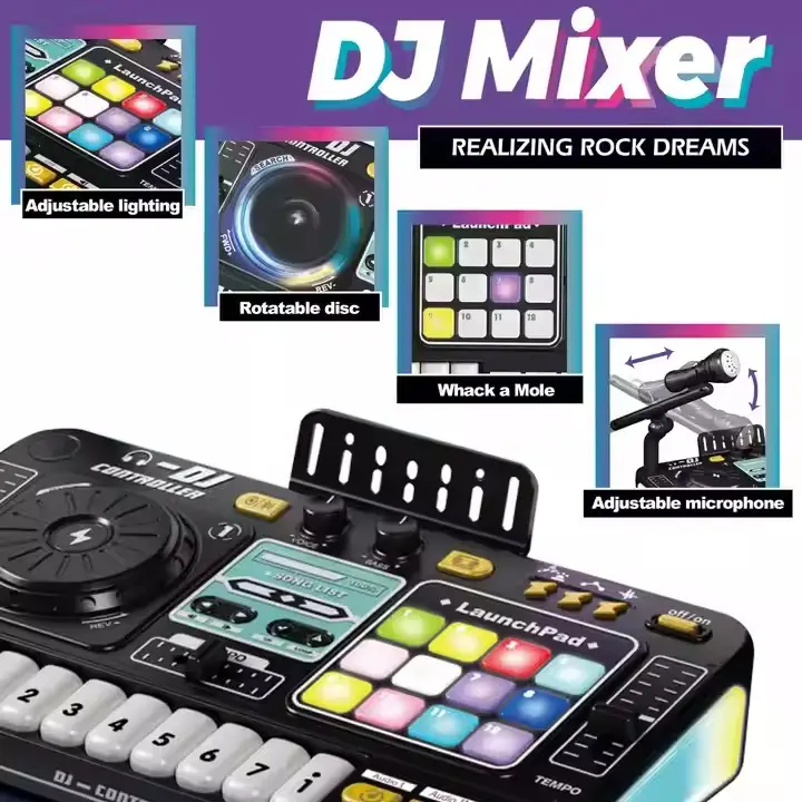 Children Musical DJ Mixer with - Kids Education Games App ulasan dan harga