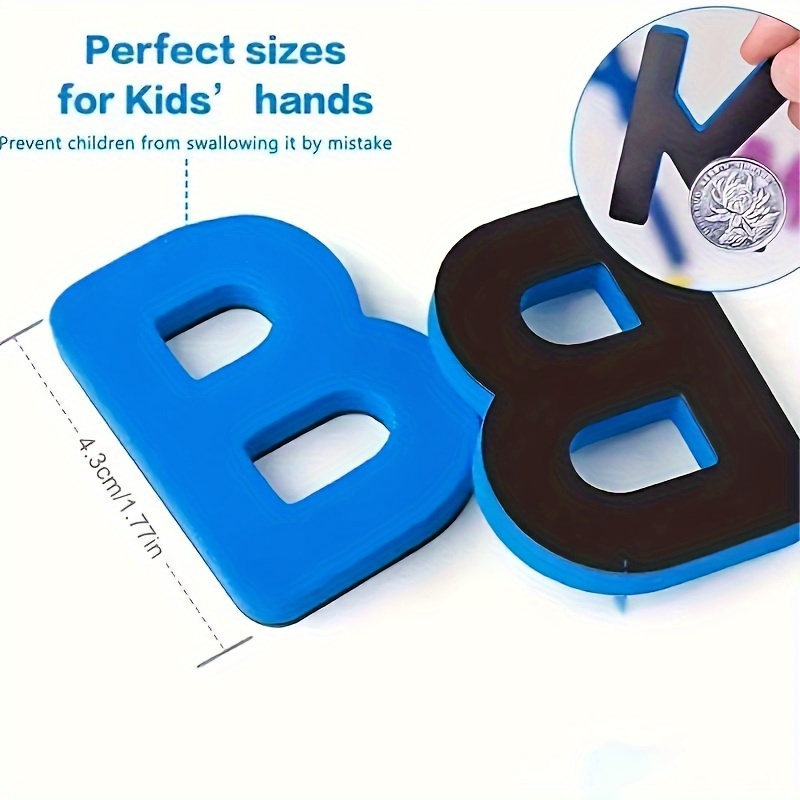 Red & Blue English Letter Magn - Kids Education Number ulasan dan harga