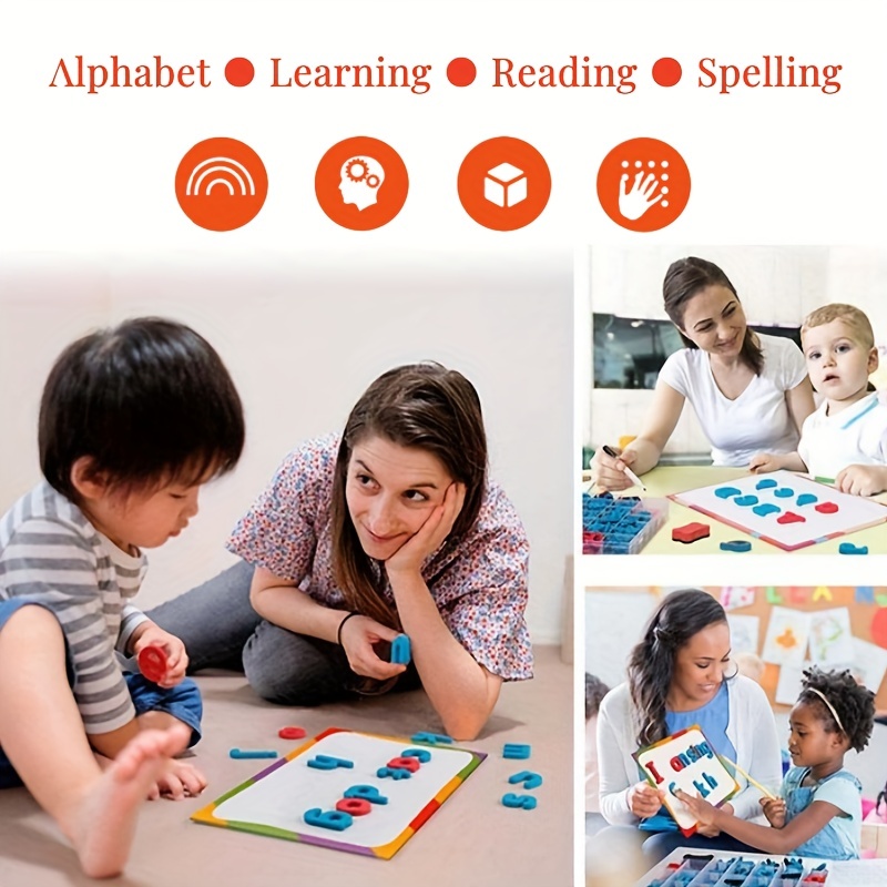 Red & Blue English Letter Magn - Kids Education Number ulasan dan harga
