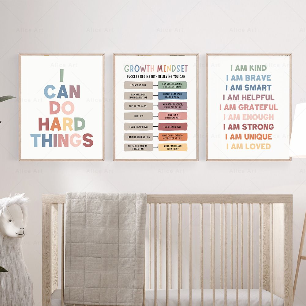 Affirmations for Kids Room Pos - Kids Education Quotes ulasan dan harga