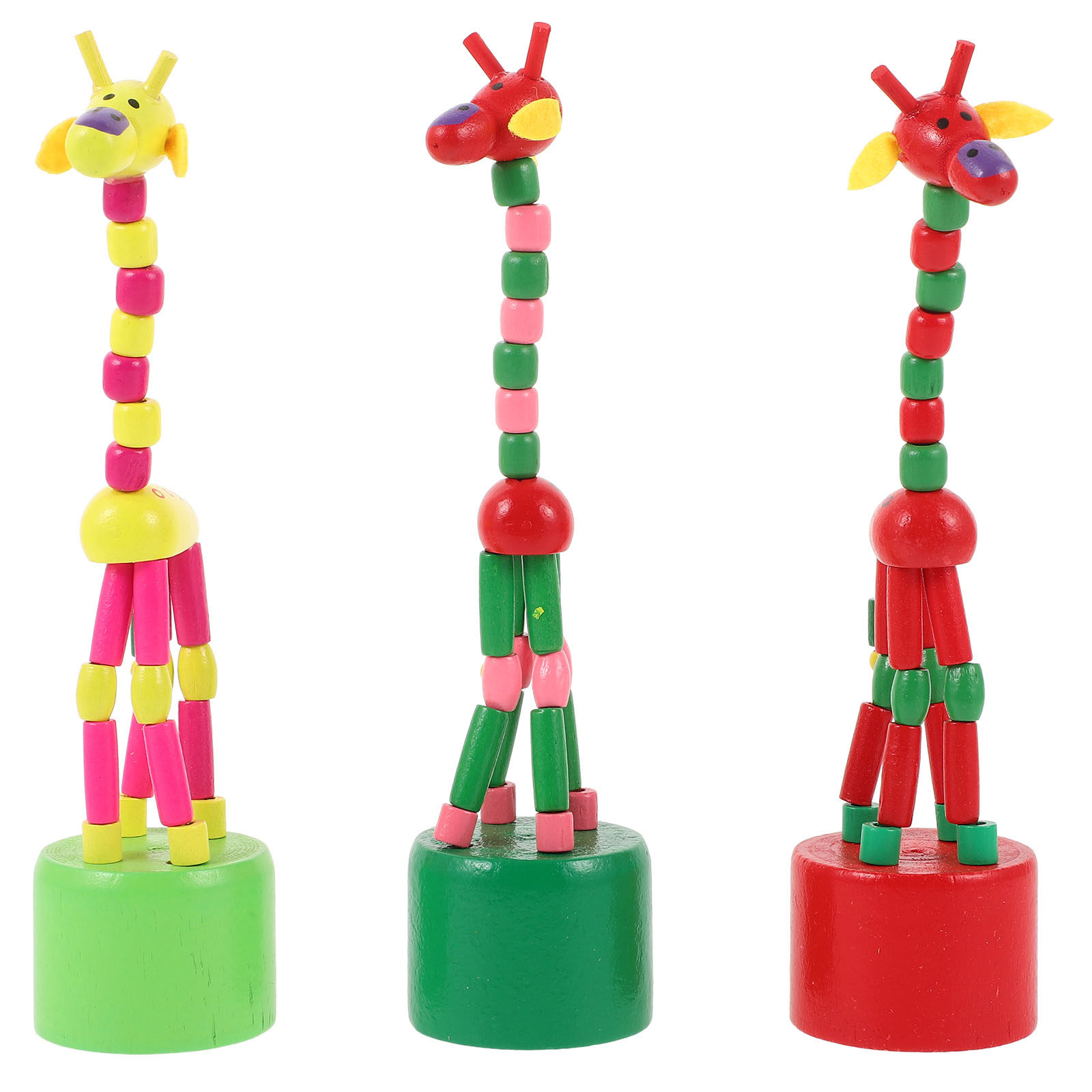 3Pcs Colorful Animal Swing Han - Kids Joy Education ulasan dan harga