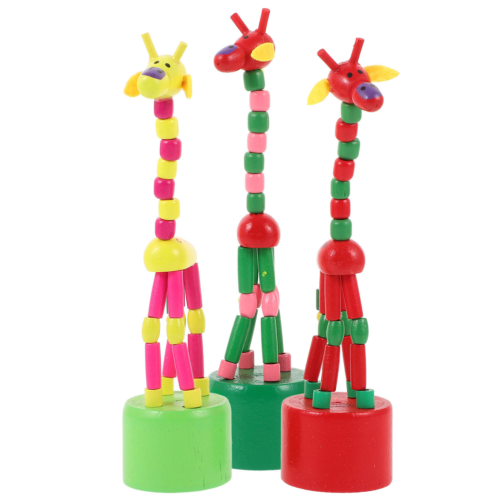 3Pcs Colorful Animal Swing Han - Kids Joy Education ulasan dan harga