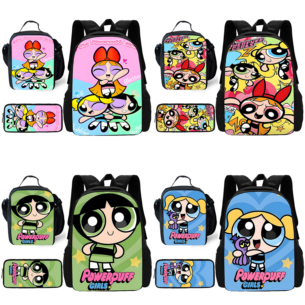 Child Cute Anime Powerpuffs Gi - Kids Education School ulasan dan harga