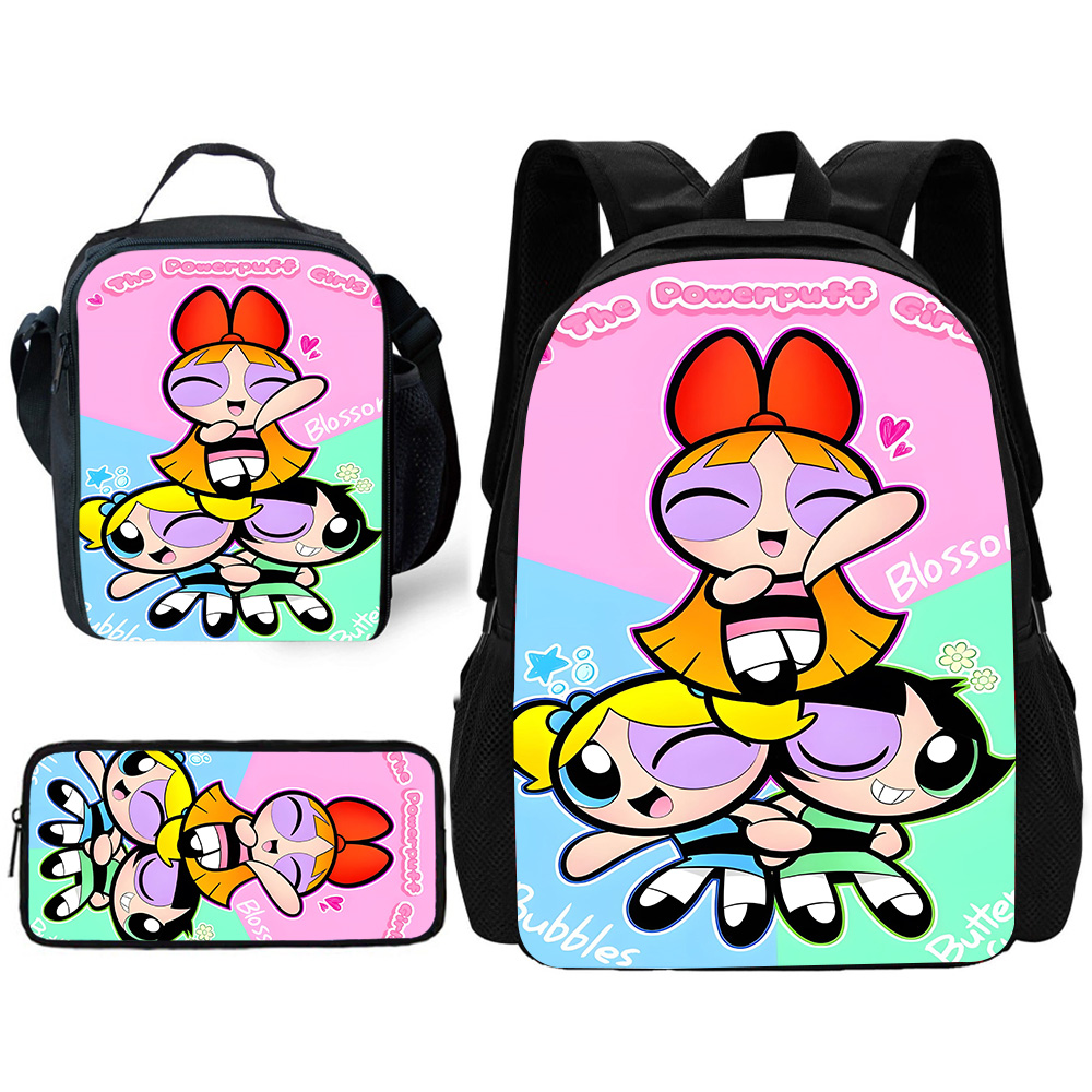 Child Cute Anime Powerpuffs Gi - Kids Education School ulasan dan harga