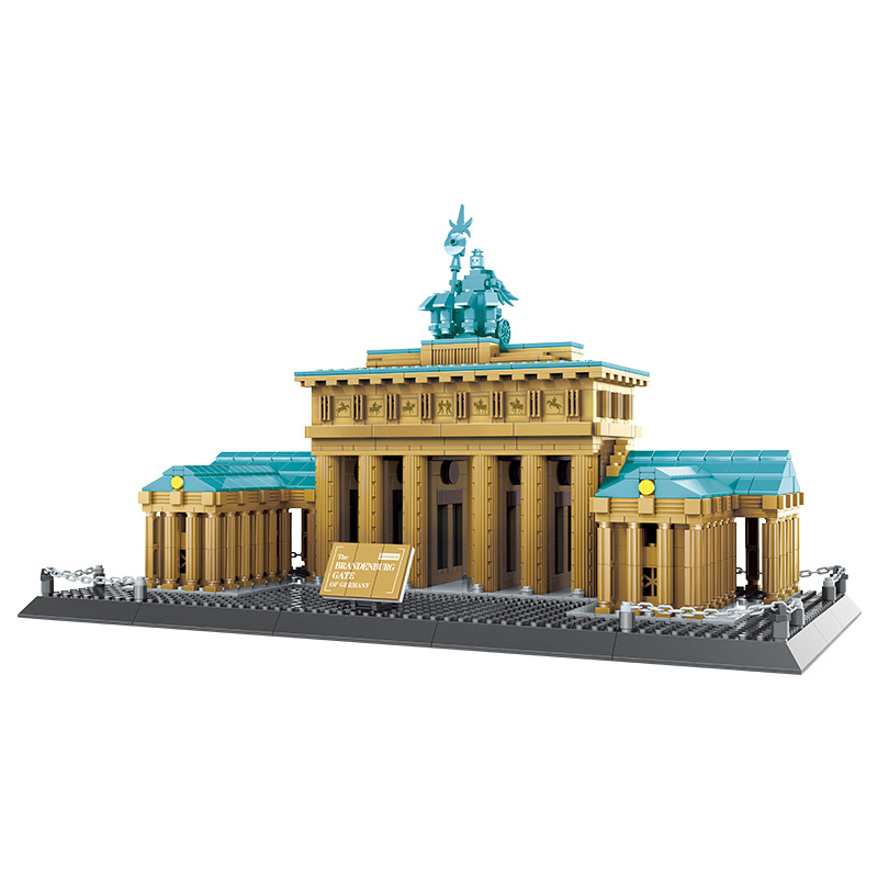 Brandenburg Gate Micro Bricks  - Kids Education In Germany ulasan dan harga