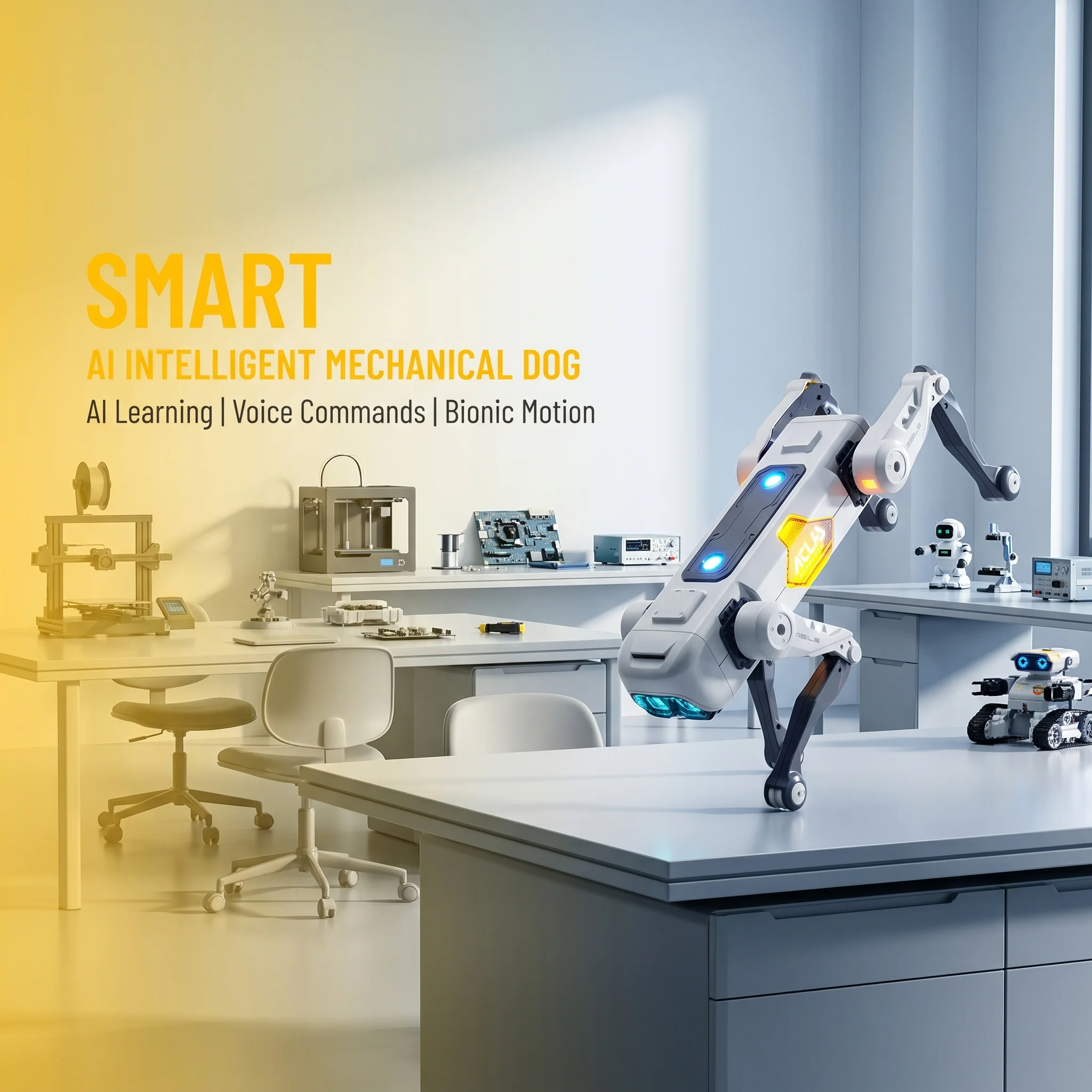 AI Smart Robot Dog, Voice & AP - Kids Education Toys ulasan dan harga