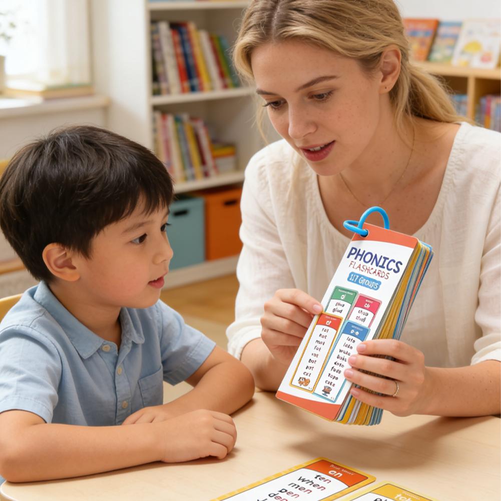 Phonics Flashcards Set, 60pcs  - Kids Education Group ulasan dan harga