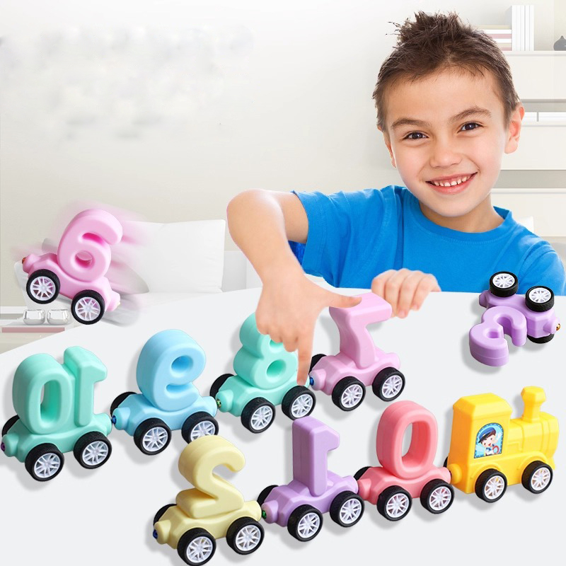 Train Toys Set For Kids Magnet - Kids Education Number ulasan dan harga