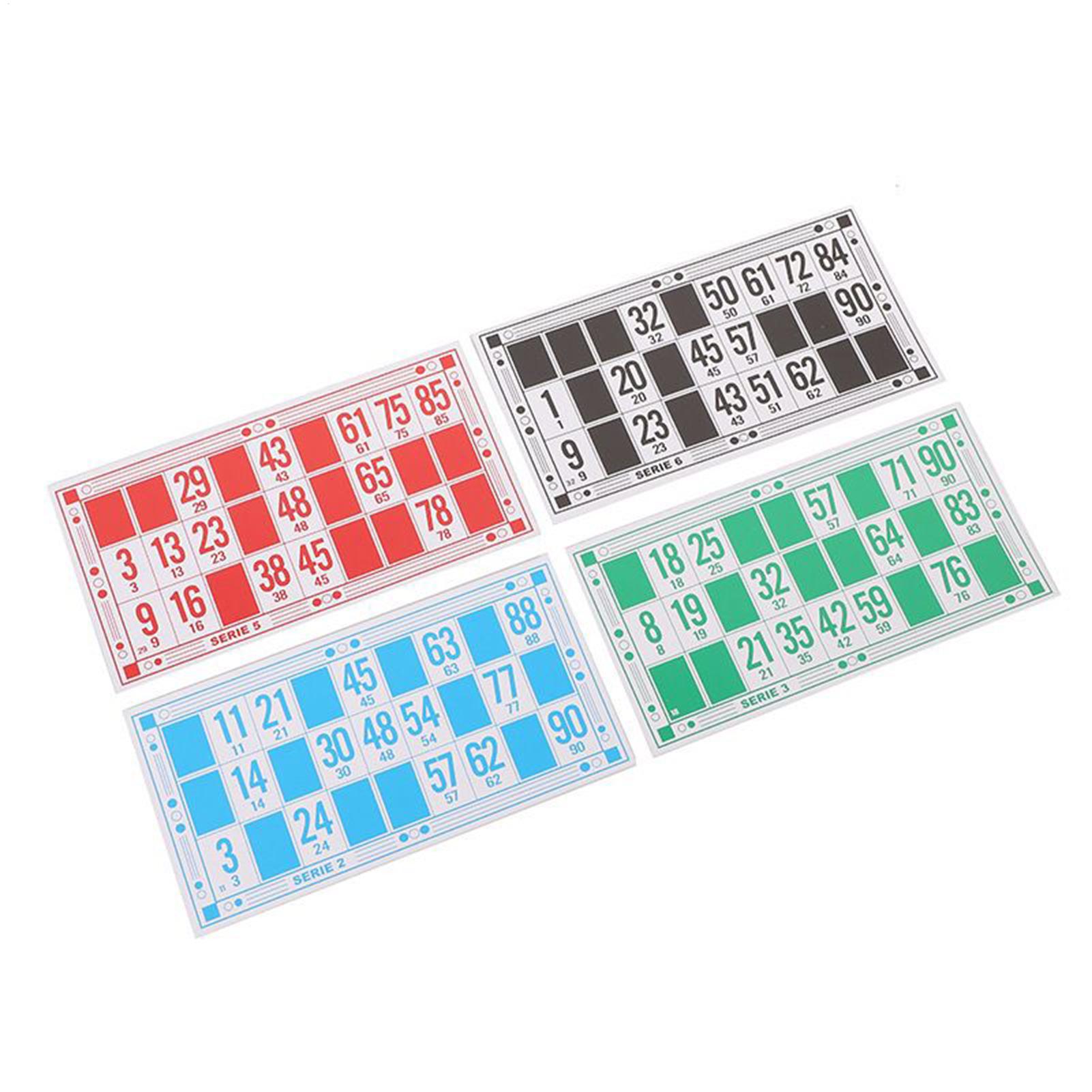 Bingo Game For Adults Wooden F - Kids Education Group ulasan dan harga